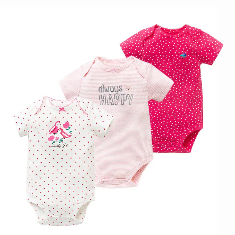 3Pcs Baby Bodysuit Pack