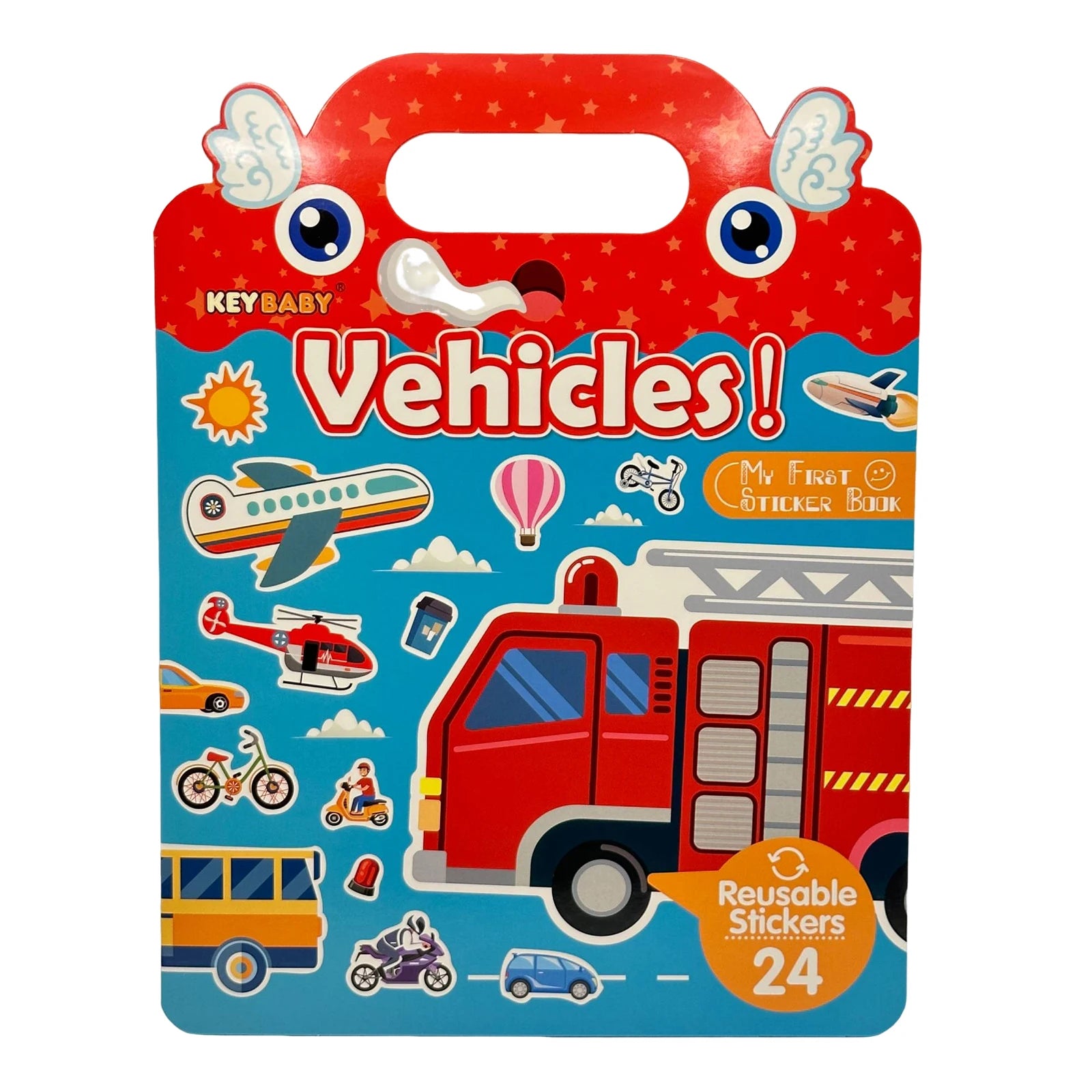 Children's Stick The Object To The Corresponding Position Book