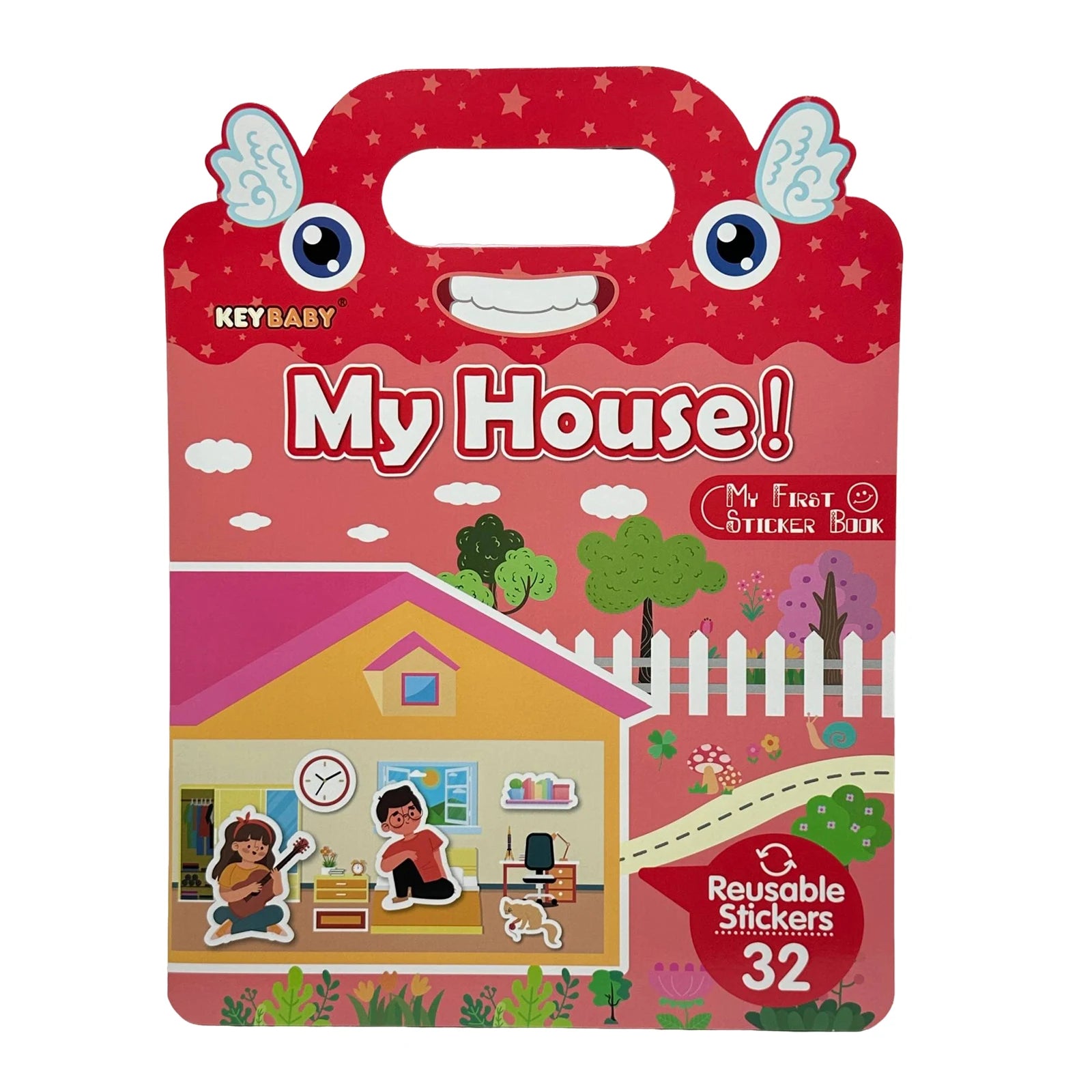 Children's Stick The Object To The Corresponding Position Book