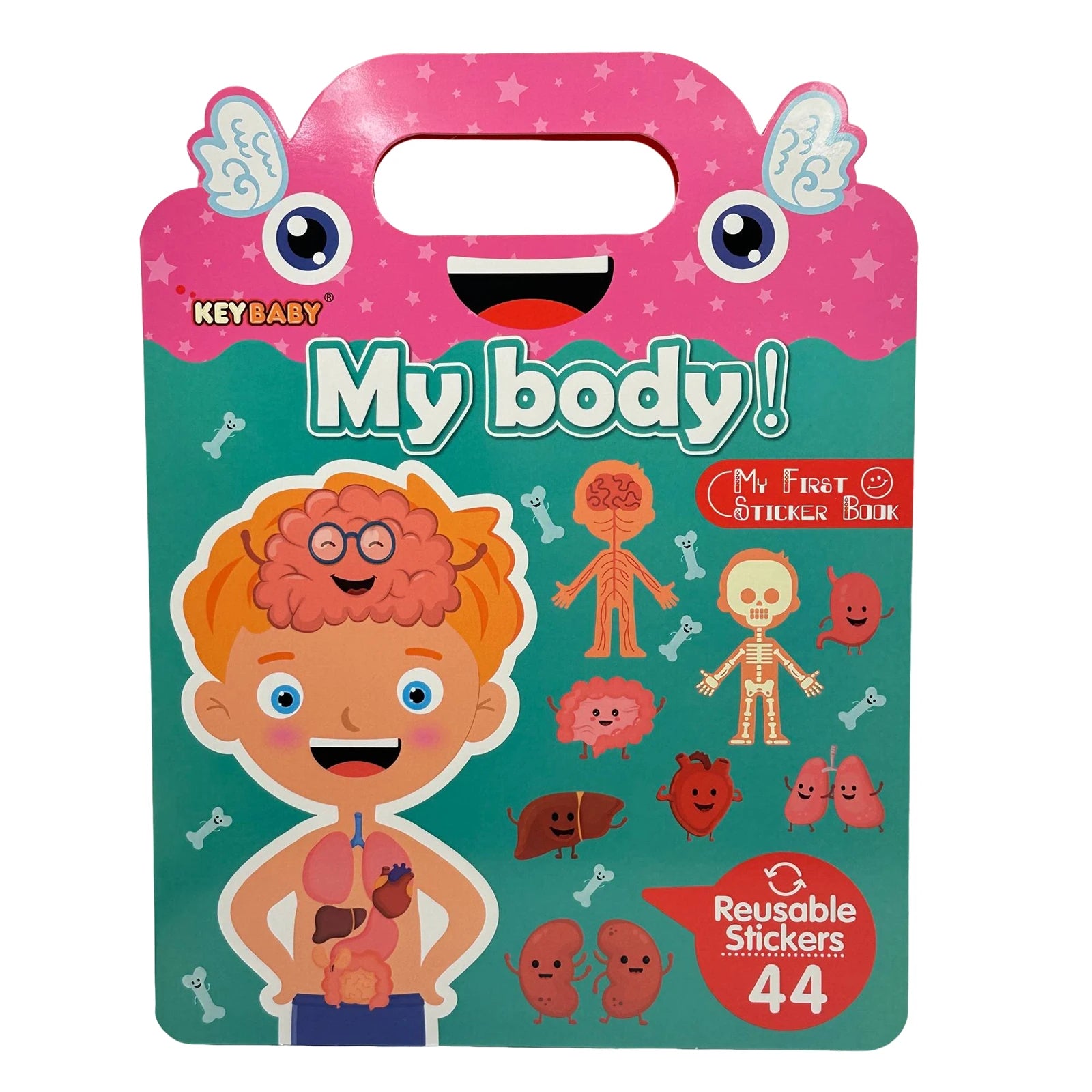 Children's Stick The Object To The Corresponding Position Book