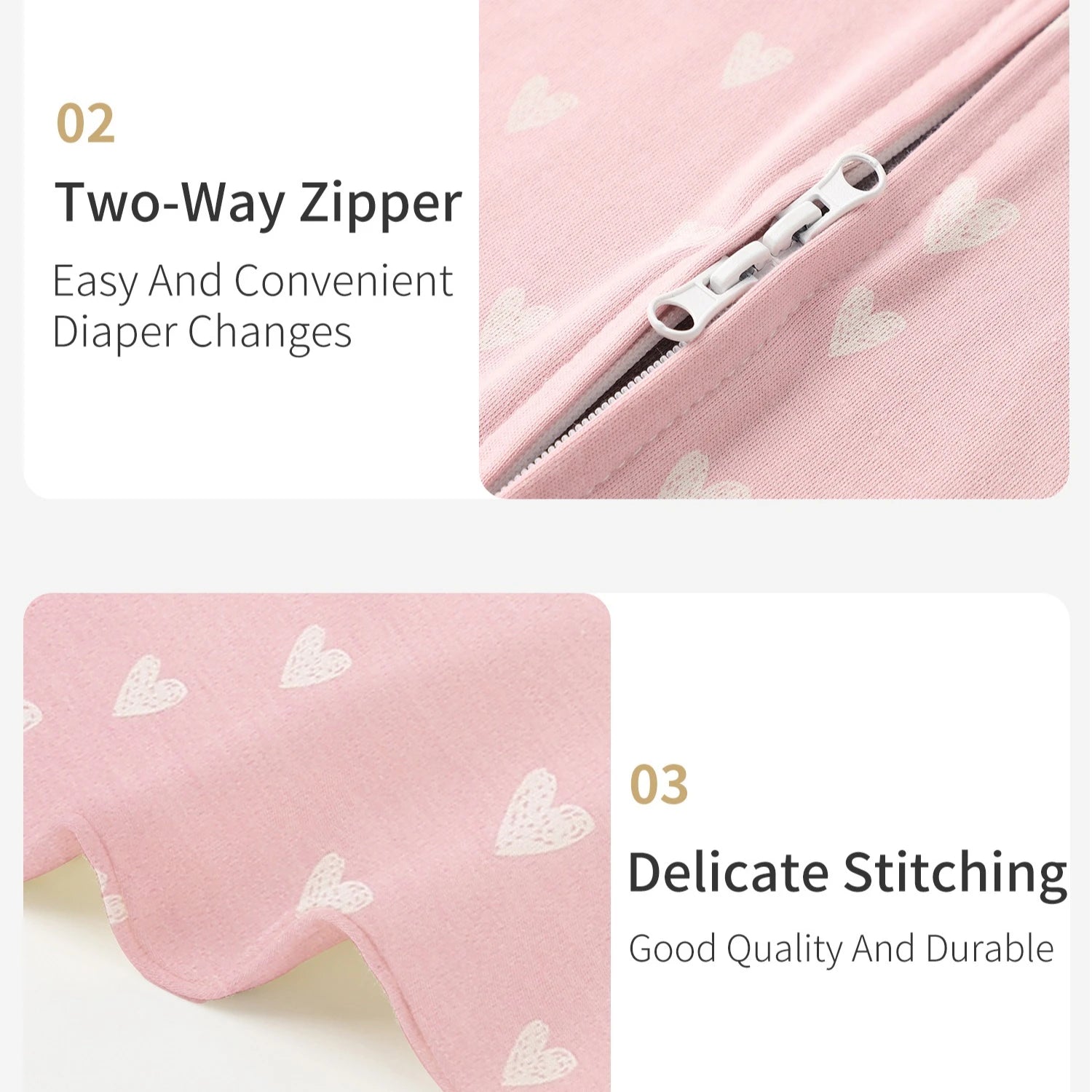 All Cotton Baby Anti-startle Sleeping Bag