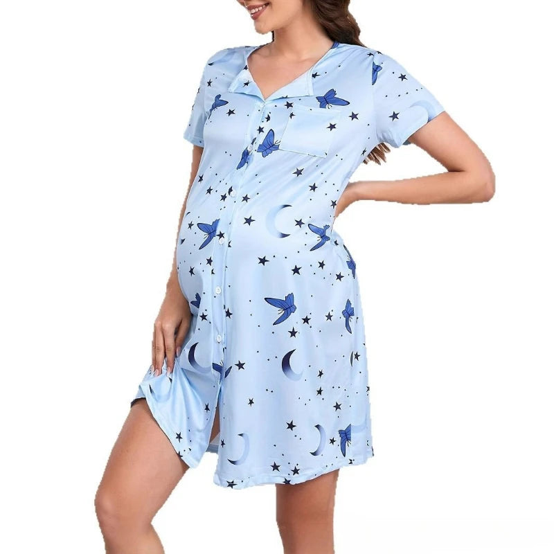 Summer Maternity Nightdress