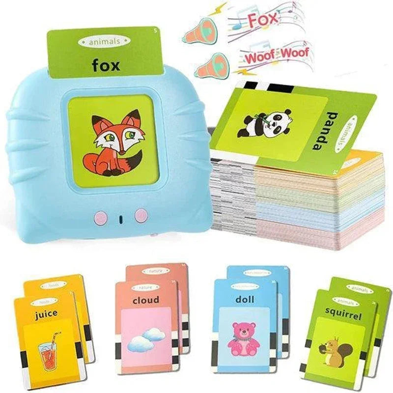 Kids Early Education Audio Electronic Flash Card Reading Machine For Toddlers