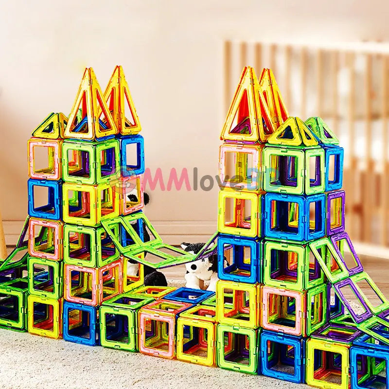 Magnetic Big Size Building Blocks for Children Designer Constructor Set