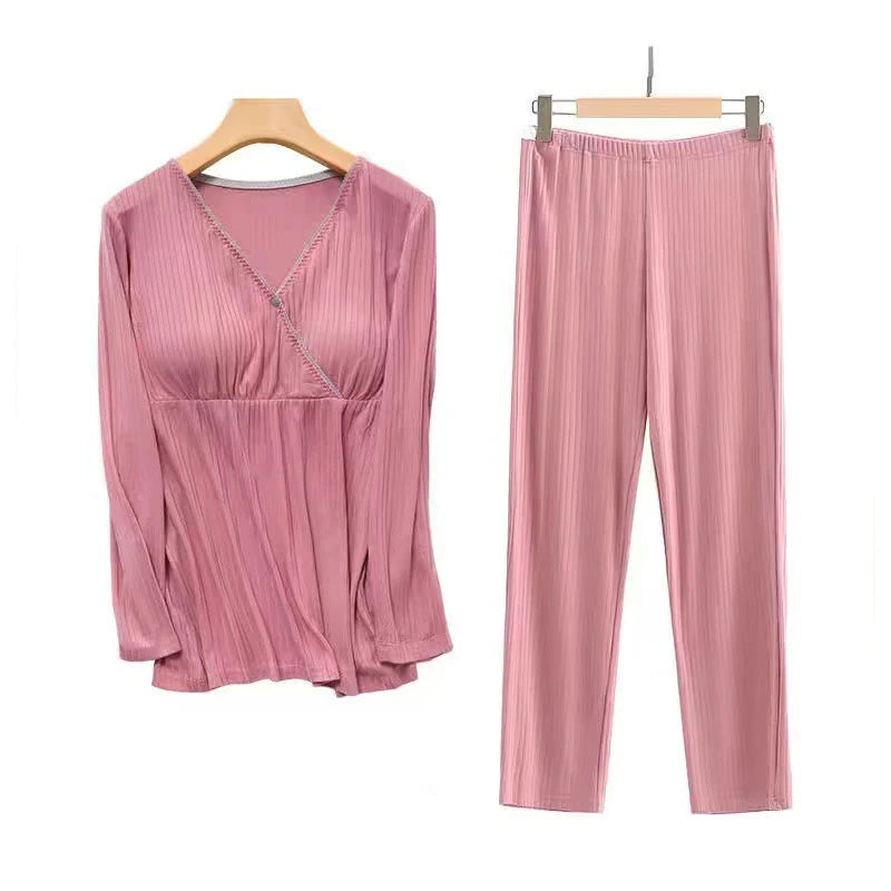 Maternity Lightweight Nursing Sleepwear