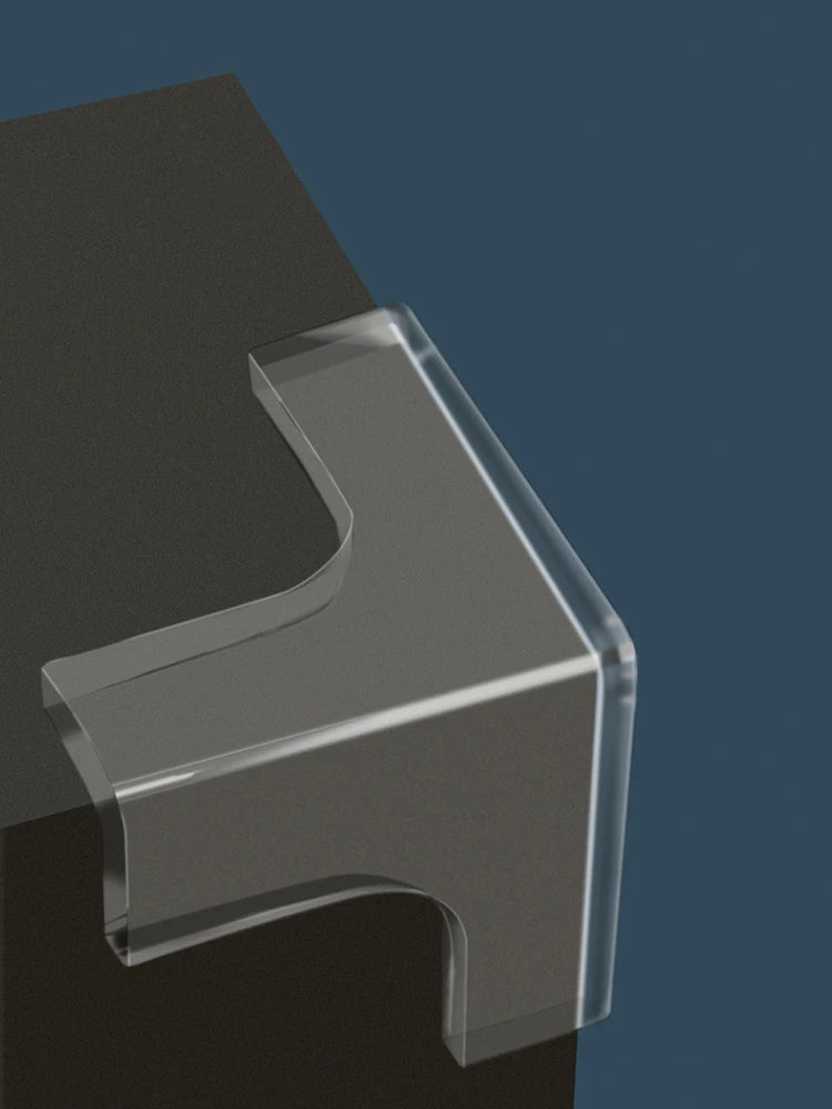 Child Baby Safety Silicone Soft Transparent Anti Collision Table Corner Edge Protection Cover