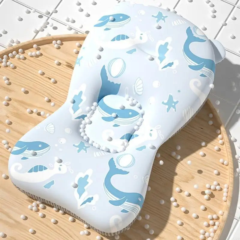 Baby Safety Portable Anti-Slip Baby Bathtub Supportive Mat Cushion