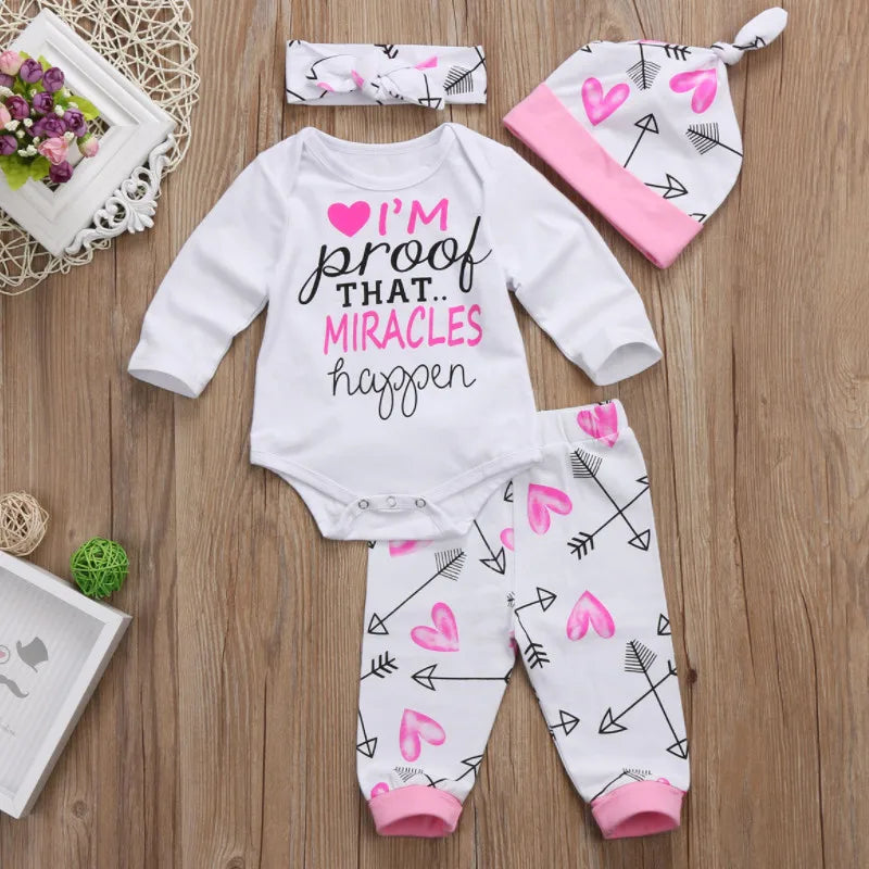 Newborn - Toddler Baby Girls Clothes Sets